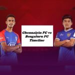 Chennaiyin FC vs Bengaluru FC Timeline