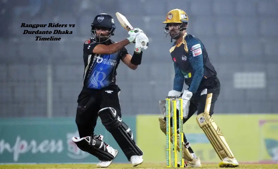 Rangpur Riders vs Durdanto Dhaka Timeline