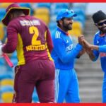 West Indies Cricket Team vs India National Cricket Team Match Scorecard